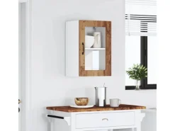 Küchenschränke<vidaXL Küchen-Hängeschrank mit Glastür Porto -Optik 854015