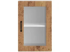 Küchenschränke<vidaXL Küchen-Hängeschrank mit Glastür Porto -Optik 854015