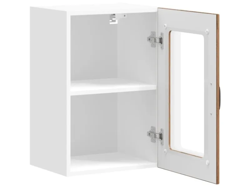 Online vidaXL Küchen-Hängeschrank mit Glastür Lucca -Optik 853775 Altholz