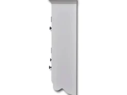 Sale vidaXL Küchenhängeschrank mit Glastür Holz Weiß