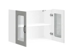 Küchenschränke<vidaXL Küchen-Hängeschrank mit Glastür Kalmar Holzwerkstoff 853611
