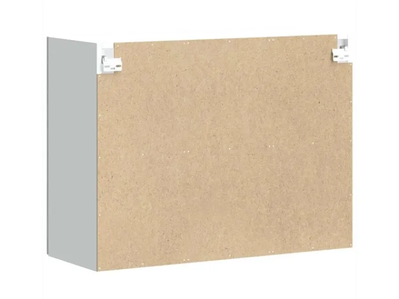 Küchenschränke<vidaXL Küchen-Hängeschrank mit Glastür Kalmar Holzwerkstoff 853611