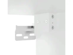vidaXL Küchen-Hängeschrank mit Glastür Lucca Holzwerkstoff 853848< Küchenschränke
