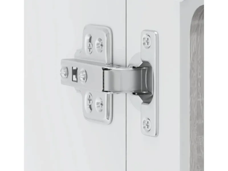 vidaXL Küchen-Hängeschrank mit Glastür Lucca Grau Sonoma Holzwerkstoff 853913< Küchenschränke