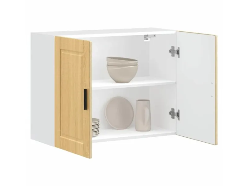 Sale vidaXL Küchen-Hängeschrank Porto Sonoma-Eiche Holzwerkstoff 854070 Sonoma Eiche