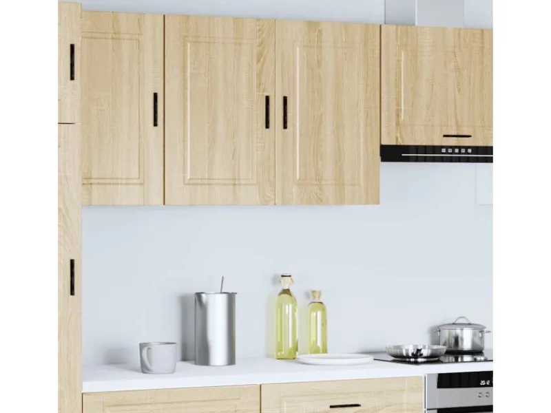 Sale vidaXL Küchen-Hängeschrank Porto Sonoma-Eiche Holzwerkstoff 854070 Sonoma Eiche