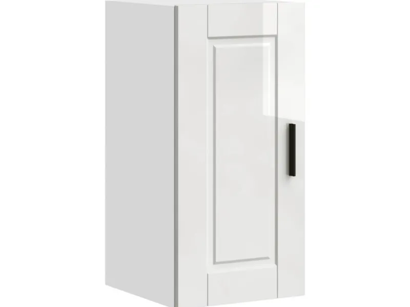 Küchenschränke<vidaXL Küchen-Hängeschrank Porto Hochglanz-Weiß Holzwerkstoff 854019