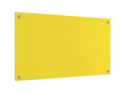 Discount vidaXL Küchenrückwand 2 pcs 90 x 50 cm Gehärtetes Glas 3415477 Gelb