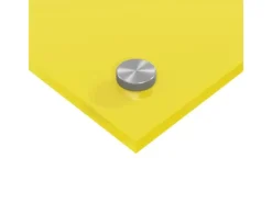 Discount vidaXL Küchenrückwand 2 pcs 90 x 50 cm Gehärtetes Glas 3415477 Gelb