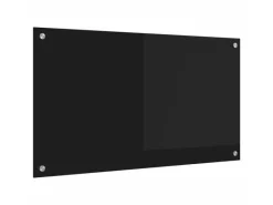 Online vidaXL Küchenrückwand 90 x 50 cm Gehärtetes Glas 42018039 Schwarz