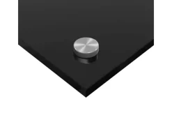 Online vidaXL Küchenrückwand 90 x 50 cm Gehärtetes Glas 42018039 Schwarz