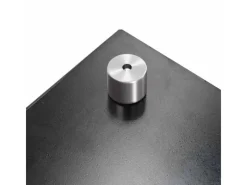 New vidaXL Küchenrückwand 80x50 cm Hartglas 249485 Schwarz