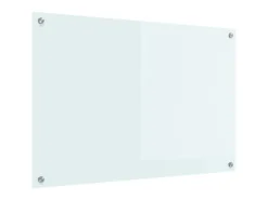 Hot vidaXL Küchenrückwand 90 x 60 cm Gehärtetes Glas 42018016 Weiß