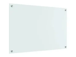 Hot vidaXL Küchenrückwand 90 x 60 cm Gehärtetes Glas 42018016 Weiß