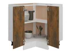 Online vidaXL Küchenschrank Räuchereiche 75,5x75,5x80,5 cm Holzwerkstoff