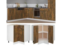 Online vidaXL Küchenschrank Räuchereiche 75,5x75,5x80,5 cm Holzwerkstoff