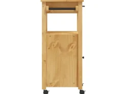 vidaXL Küchenwagen MONZA 48x40x90 cm Massivholz Kiefer Modell 9< Servierwagen|Küchenschränke