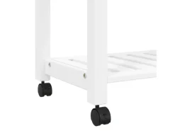 Servierwagen<vidaXL Küchenwagen MONZA 84x40x90 cm Massivholz Kiefer Modell 16