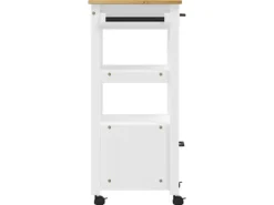 Outlet vidaXL Küchenwagen MONZA 48x40x90 cm Massivholz Kiefer Modell 11