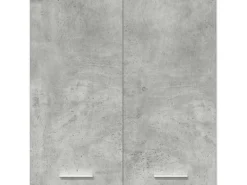 vidaXL Küchenwandschrank Betongrau 60x31x60 cm Holzwerkstoff 861228< Küchenschränke