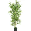 Töpfe<vidaXL Künstliche Bambuspflanze mit Topf 120 cm Grün