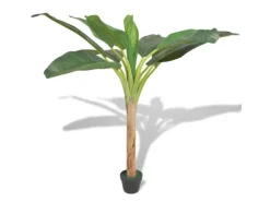 Hot vidaXL Künstlicher Bananenbaum mit Topf 150 cm Grün