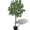 vidaXL Künstlicher Lorbeerbaum mit Topf 120 cm< Töpfe