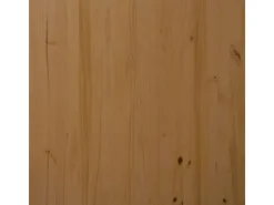 vidaXL Rollschrank mit Schreibtisch MOSS Honigbraun Massivholz Kiefer< Küchen-Ordnungssysteme