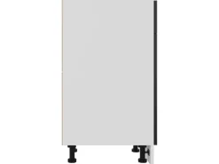 Küchenschränke<vidaXL Schubunterschrank Schwarz 50x46x81,5 cm Holzwerkstoff