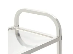 vidaXL 3-Stufiger Servierwagen 95x45x83,5 cm Edelstahl< Servierwagen