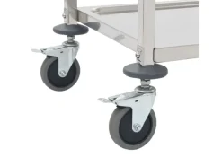 vidaXL 3-Stufiger Servierwagen 95x45x83,5 cm Edelstahl< Servierwagen