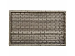 Servierwagen<vidaXL Tabletttisch Klappbar 65x40x75 cm Poly Rattan 365129