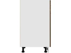 Best vidaXL Unterschrank mit Schublade Braun Eichen-Optik 30x46x81,5 cm