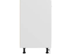 vidaXL Unterschrank Weiß 60x46x81,5 cm Holzwerkstoff< Töpfe