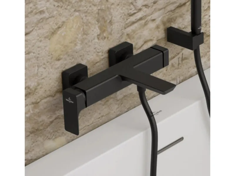 Best Villeroy & Boch Einhebel-Badewannenarmatur Subway 3.0 in Matt Black