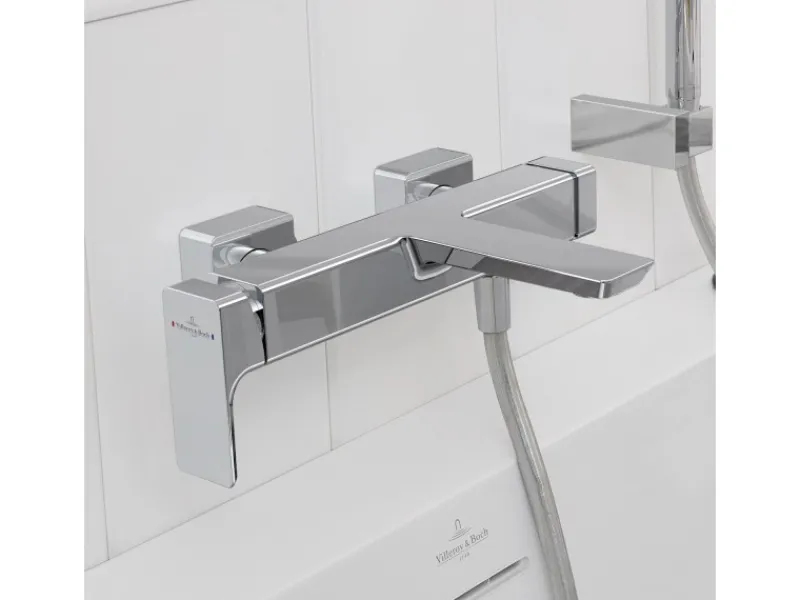 Villeroy & Boch Einhebel-Badewannenarmatur Subway 3.0 in Chrom< Einhebelmischer