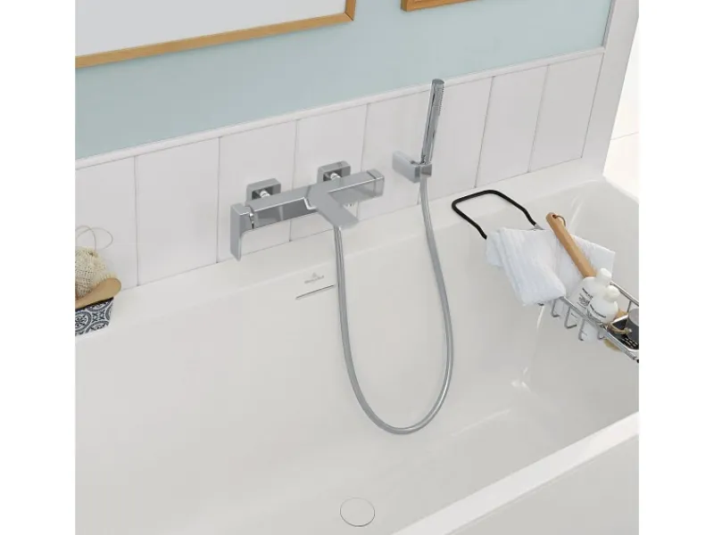 Villeroy & Boch Einhebel-Badewannenarmatur Subway 3.0 in Chrom< Einhebelmischer