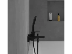 Online Villeroy & Boch Einhebel-Badewannenarmatur Architectura Square in Matt Black