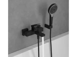 Online Villeroy & Boch Einhebel-Badewannenarmatur Architectura Square in Matt Black