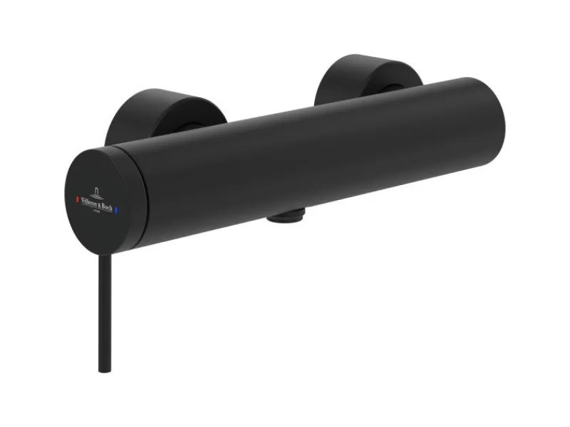 Villeroy & Boch Einhebelmischer<Einhebel-Duscharmatur Loop & Friends in Matt Black