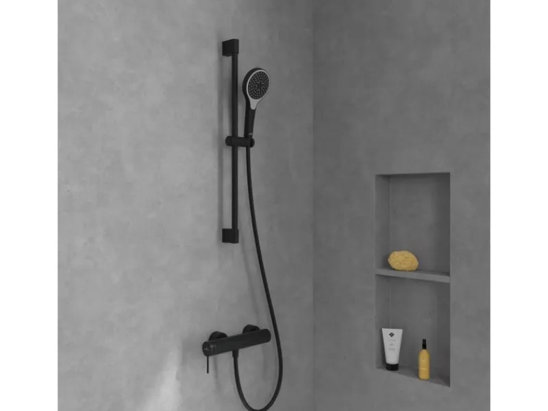 Villeroy & Boch Einhebelmischer<Einhebel-Duscharmatur Loop & Friends in Matt Black