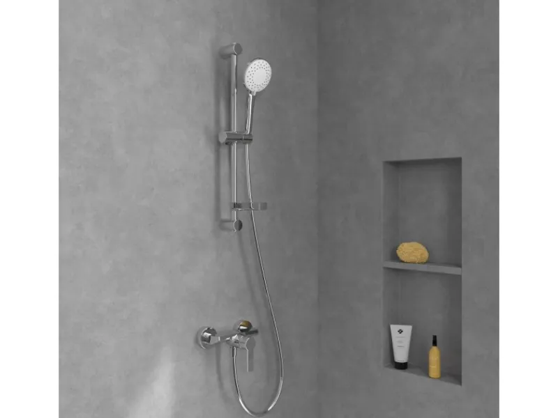 Villeroy & Boch Einhebel-Duscharmatur Architectura in Chrom< Einhebelmischer
