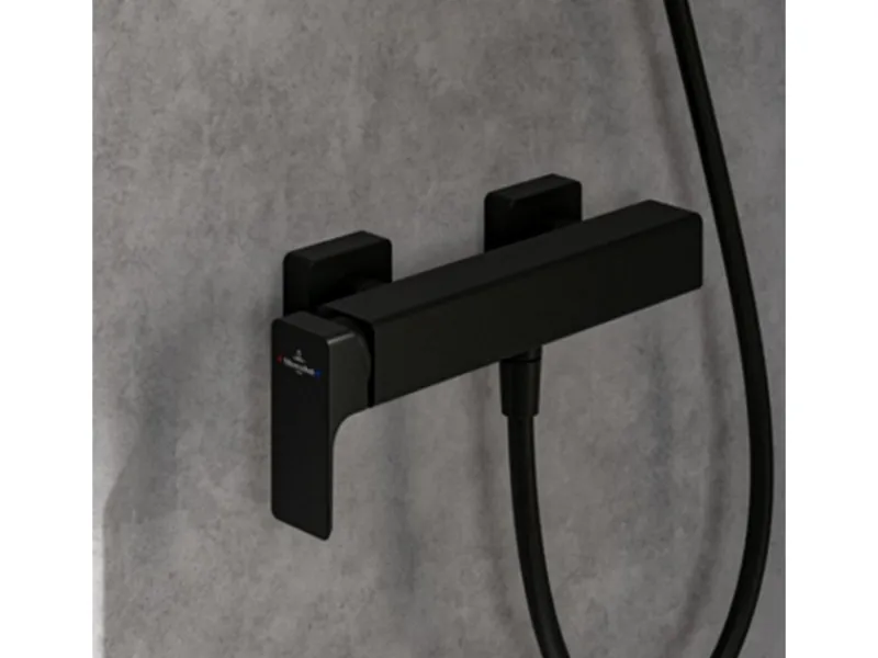 Villeroy & Boch Einhebel-Duscharmatur Subway 3.0 in Matt Black< Einhebelmischer