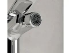 Discount Villeroy & Boch Oasis Bidetarmatur Einhebelmischer mit Zugstange Keramikkartusche Wassersparend Auslaufhöhe 73mm Chrom