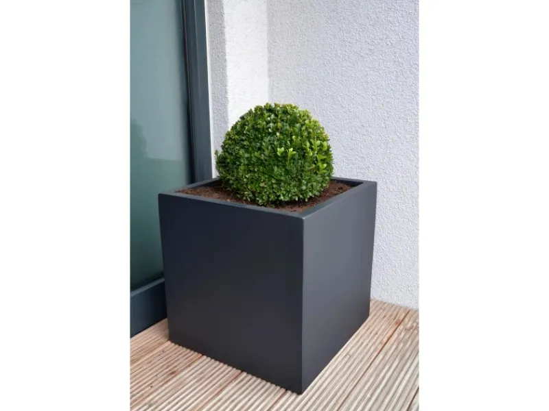 VIVANNO Pflanzkübel Block 40 cm x 40 cm x 40 cm< Töpfe