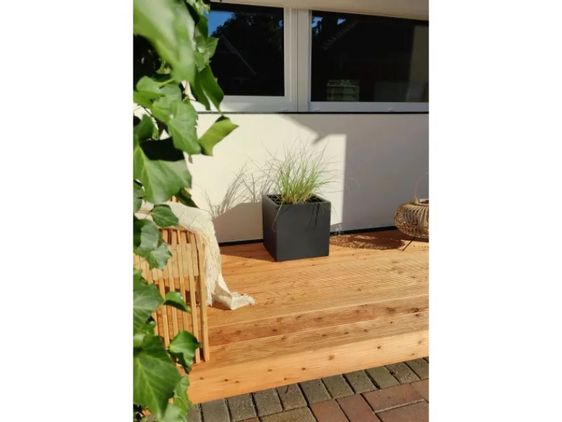 VIVANNO Pflanzkübel Block 40 cm x 40 cm x 40 cm< Töpfe