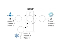 Hot VIZIO 5 Wege Wasserhahn Küchenarmatur Edelstahl Massiv mit 360° Schwenkbarem Auslauf Abnehmbare 2 Strahl Handbrause Gebürstet Gelb