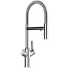 Outlet VIZIO 4 Wege Wasserhahn Küchenarmatur BOD mit 360° Schwenkbarem Auslauf Abnehmbare 2 Strahl Handbrause Verchromt