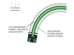 VIZIO NIEDERDRUCK 3 Wege Wasserhahn Küchenarmatur Edelstahl Massiv 360° Schwenkbarem N Auslauf Hochglanz Poliert< Einhebelmischer