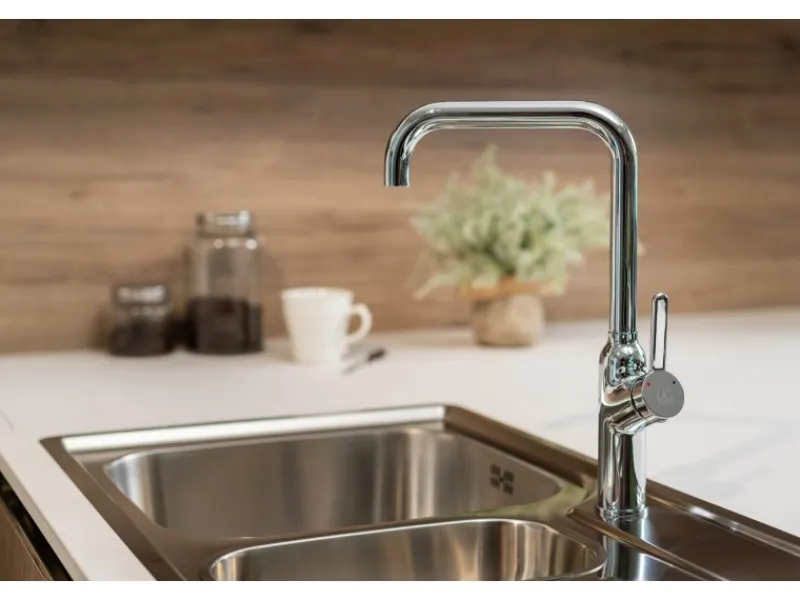 Discount VIZIO Wasserhahn Küchenarmatur BOD mit 360° Schwenkbarem N Auslauf Verchromt